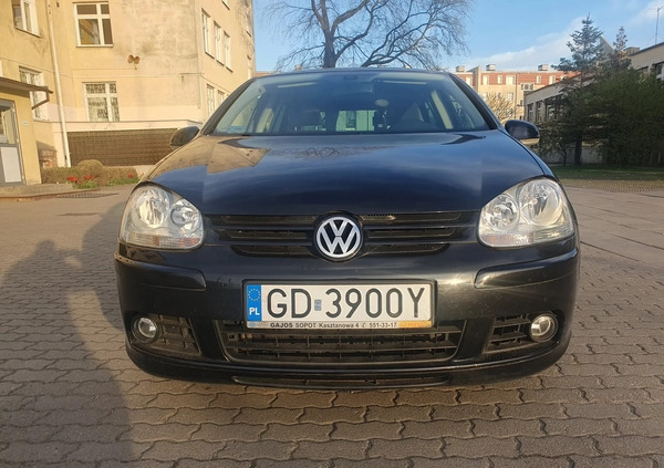 Volkswagen Golf cena 19500 przebieg: 95600, rok produkcji 2008 z Gdańsk małe 79